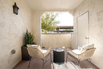 Private terrace or balcony*